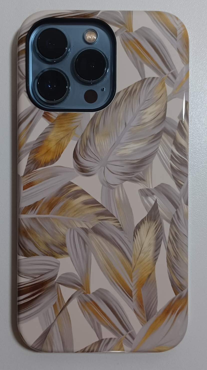 Coque en feuilles Iphone 13 pro