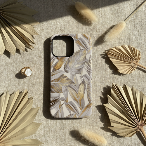 Coque feuilles - lifestyle