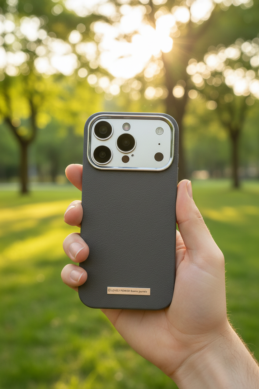Coque gris anthracite - nature en main