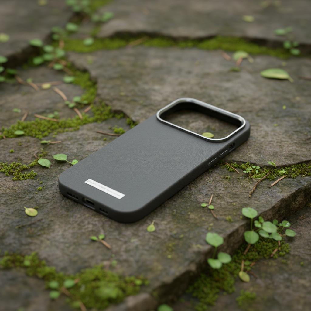 Coque gris anthracite - nature pierre