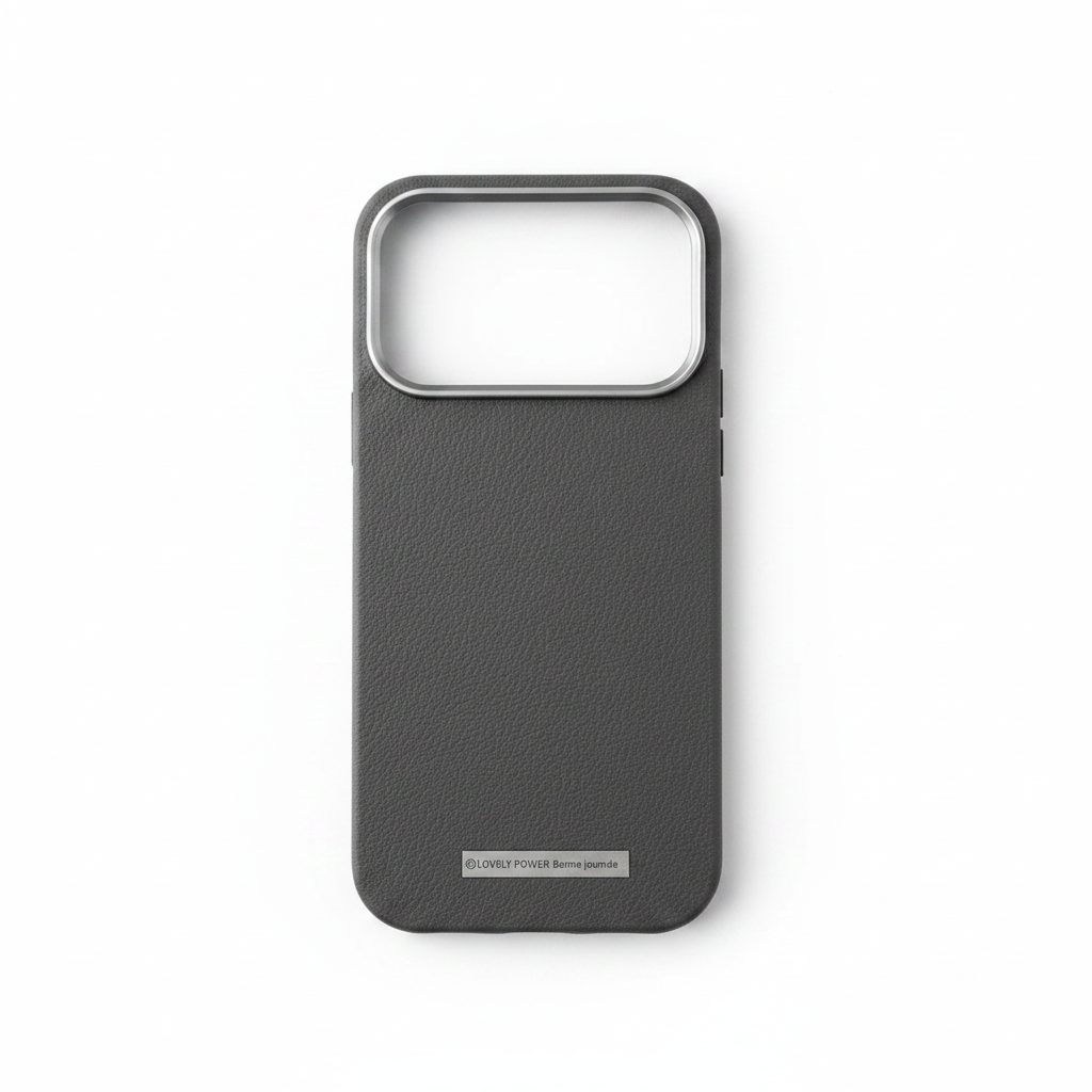 Coque gris anthracite - studio arrière