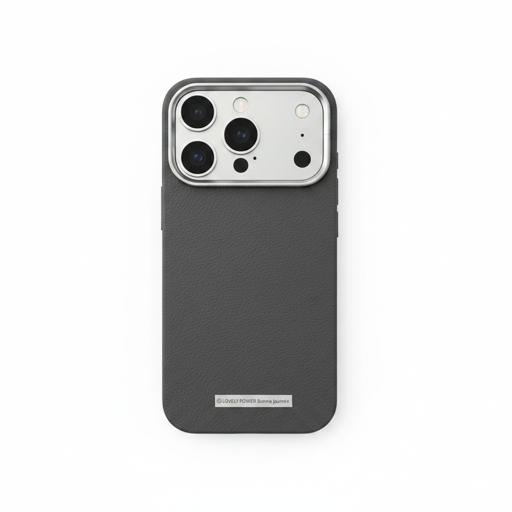 Coque gris anthracite - studio caméras