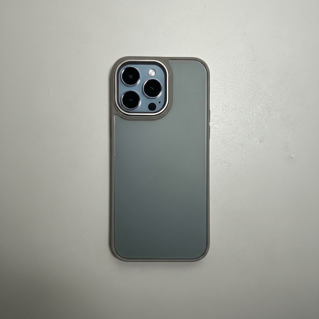Coque iPhone face arrière retouchée