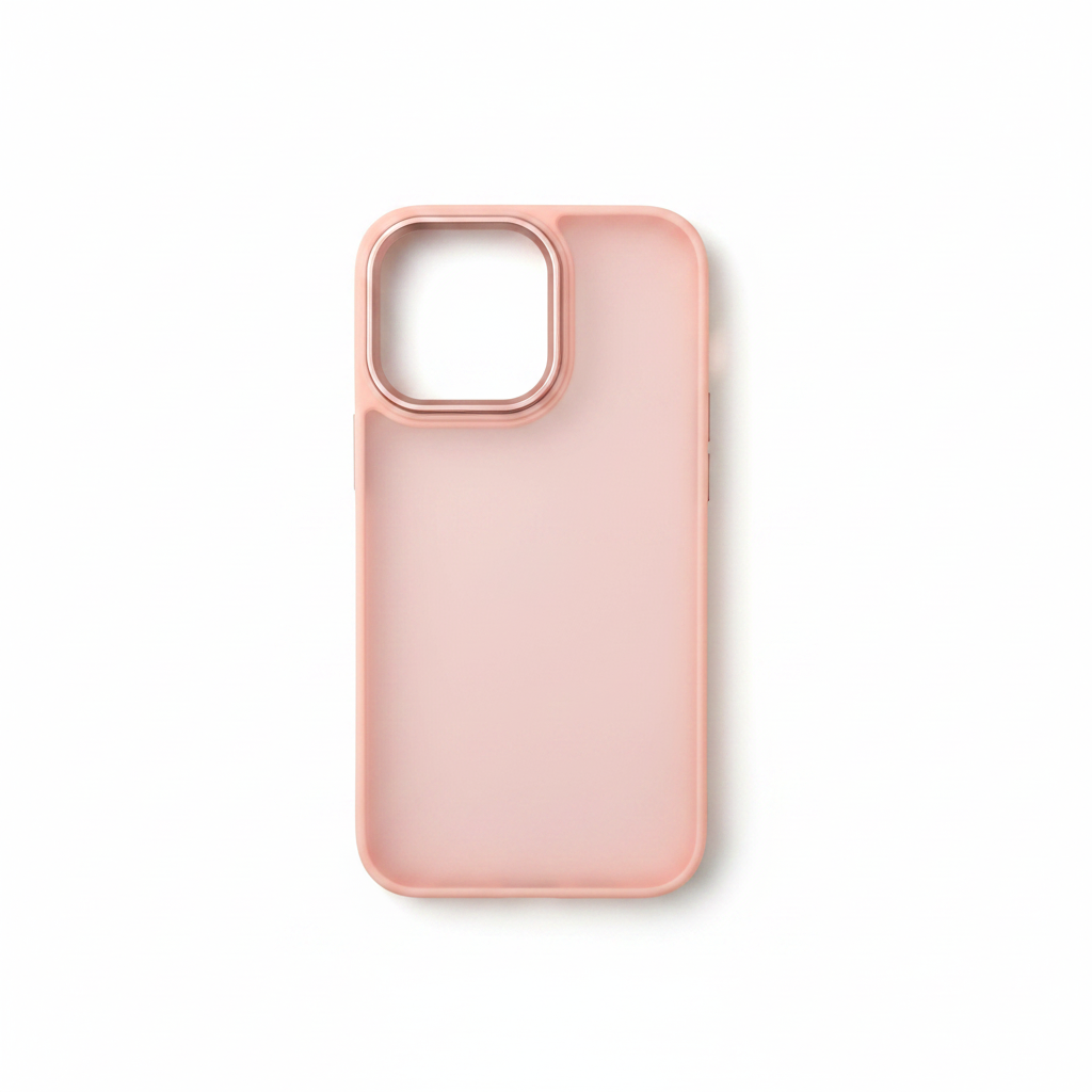 Coque rose - studio mat